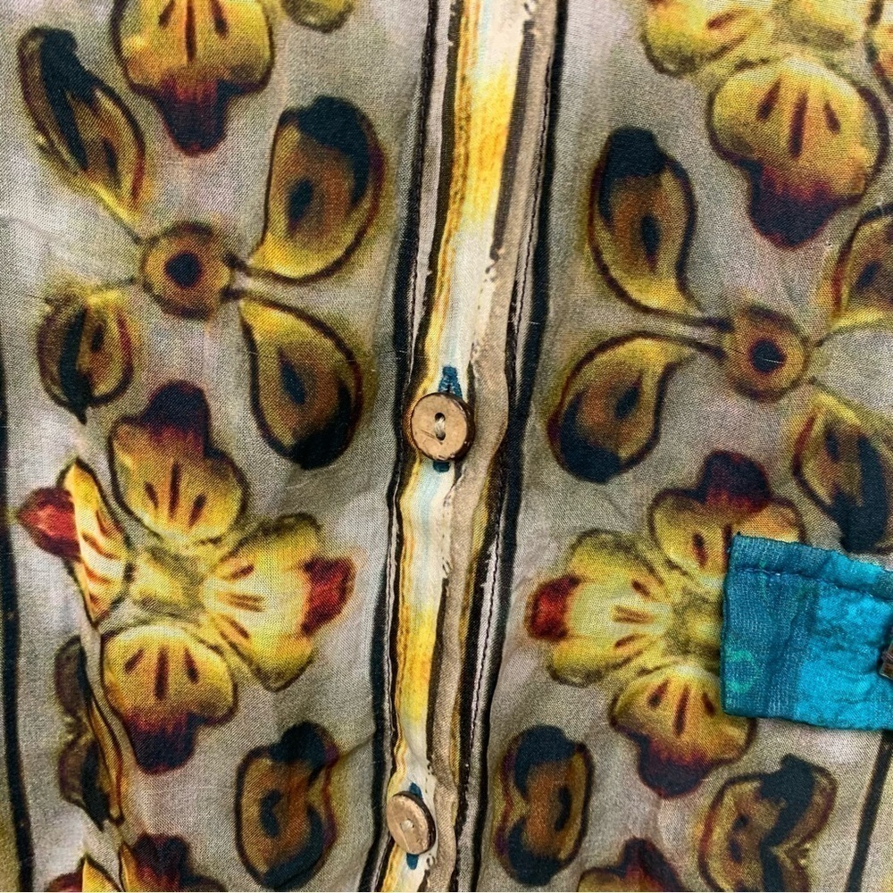 Hemant & Nandita 100% Silk Tunic - image 8